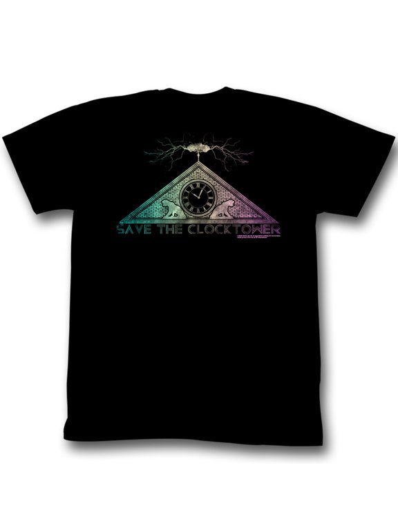 Back to the Future Ride The Lightning Adult T-Shirt