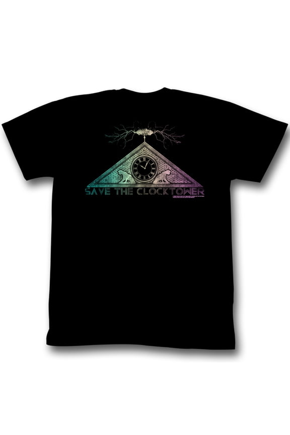 Back to the Future Ride The Lightning Adult T-Shirt