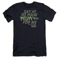 thumbnail image 1 of Back To The Future - Say Hi - Premium Slim Fit Short Sleeve Shirt - Small, 1 of 2