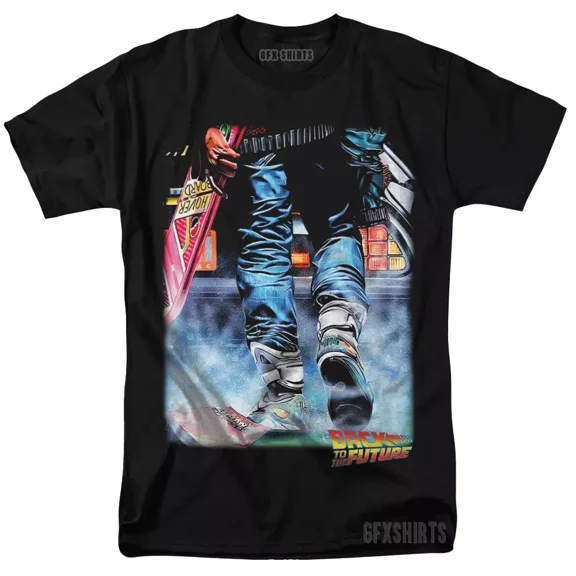 Back To The Future Shirt Delorean Classic Movie Vtg Poster Promo T-Shirt Hot Trending Shirt, Sweatshirt, Hoodie, Vintage Fan Gift