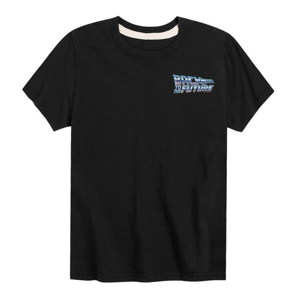 Back To The Future - Sliver Logo - Toddler & Youth Short Sleeve Graphic T-Shirt