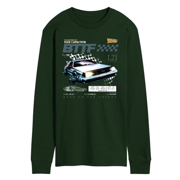 Back To The Future - Speedway - Men's Long Sleeve Graphic T-Shirt