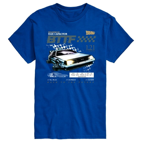 Back To The Future - Speedway - Men's Short Sleeve Graphic T-Shirt