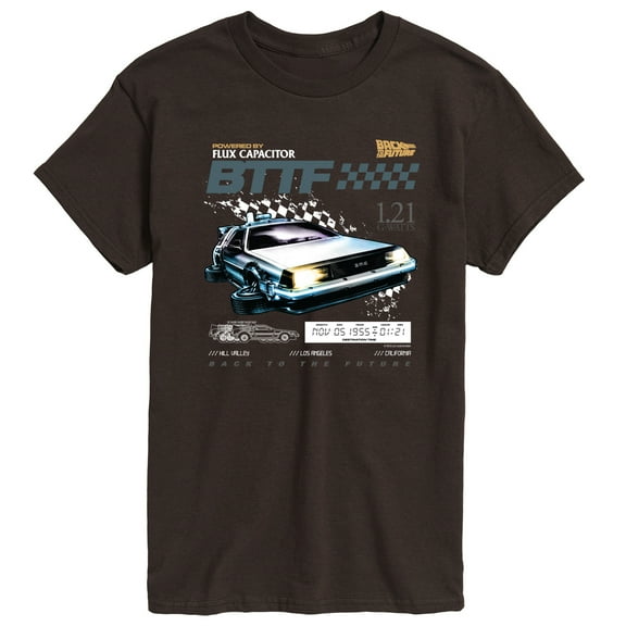 Back To The Future - Speedway - Men's Short Sleeve Graphic T-Shirt