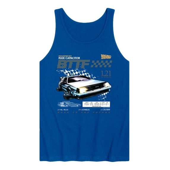 Back To The Future - Speedway - Men's Sleeveless Graphic Tank Top