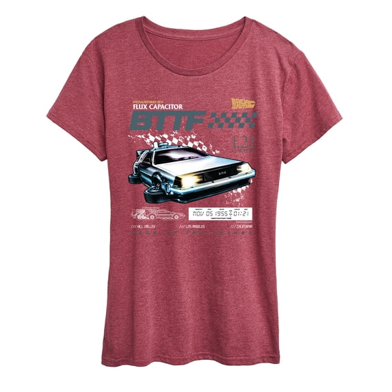Back To The Future - Speedway - Women's Short Sleeve Graphic T-Shirt