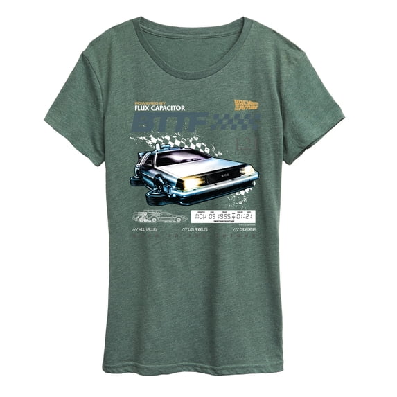 Back To The Future - Speedway - Women's Short Sleeve Graphic T-Shirt