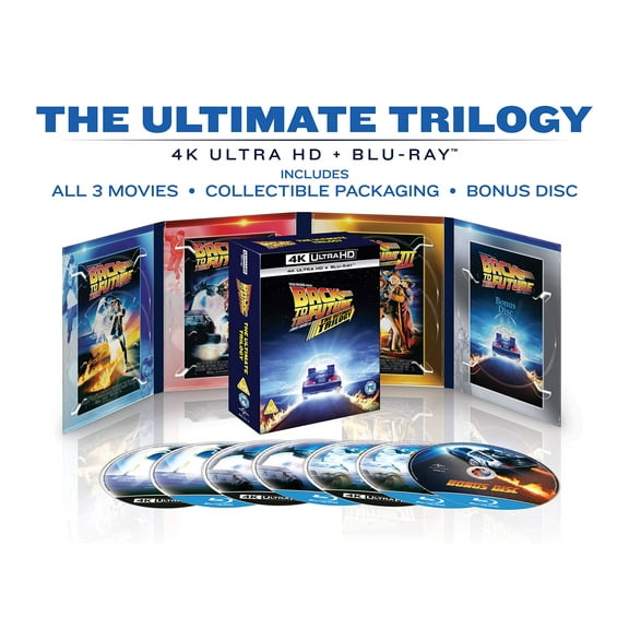 Back To The Future: The Ultimate Trilogy (4K UHD, Blu-ray) [2020]