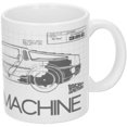 thumbnail image 1 of Back To The Future Time Machine 10 Oz Ceramic Mug, 1 of 1