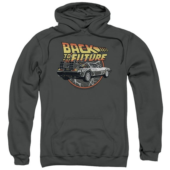 Back To The Future - Time Machine - Pull-Over Hoodie - Large