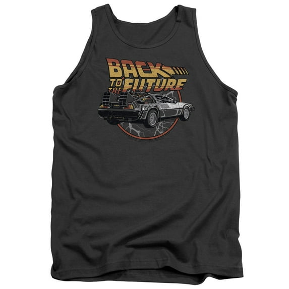 Back To The Future - Time Machine - Tank Top - Small