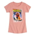 thumbnail image 1 of Back To The Future - Time is Ticking Cover Art - Toddler & Youth Girls Short Sleeve Graphic T-Shirt, 1 of 4