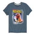 thumbnail image 1 of Back To The Future - Time is Ticking Cover Art - Toddler & Youth Short Sleeve Graphic T-Shirt, 1 of 4