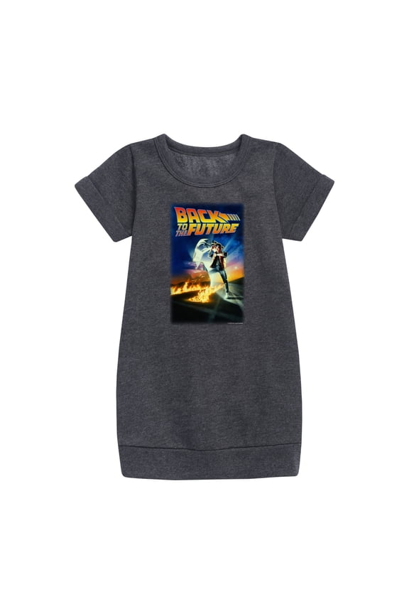 - Time's Running Out - Toddler & Youth Girls Fleece Dress