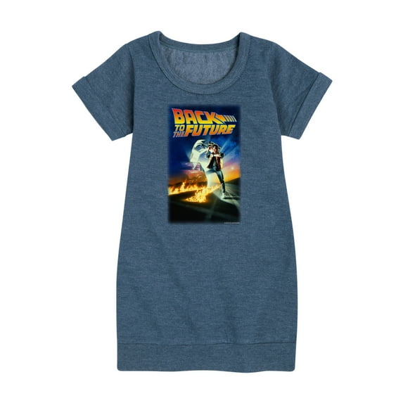 Back To The Future - Time's Running Out - Toddler & Youth Girls Fleece Dress