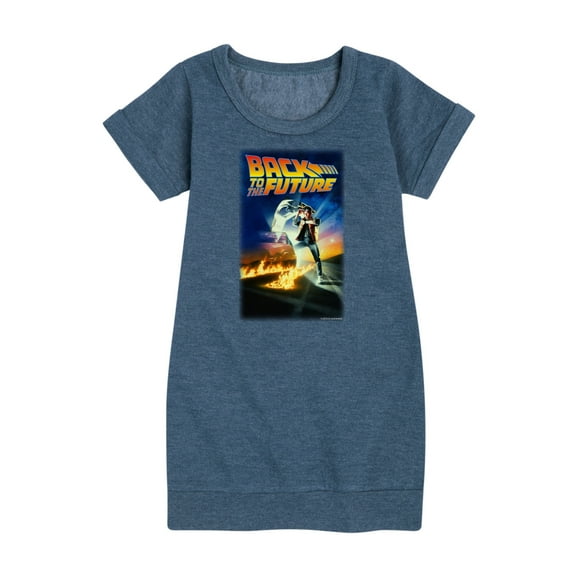 Back To The Future - Time's Running Out - Toddler & Youth Girls Fleece Dress