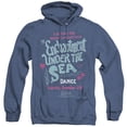thumbnail image 1 of Back To The Future Under The Sea Adult Heather Hoodie Sweatshirt Royal Blue, 1 of 1