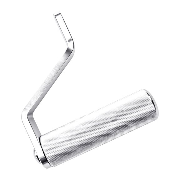 Back Training Cable Handle, Single Pull Attachment, L Shaped Structure, Secure Texture, Fitness Equipment Connector