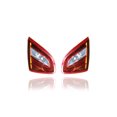 thumbnail image 1 of Back Up Light Assembly - Compatible/Replacement for '16-17 Nissan Altima Sedan S/SV/SL/SR - Inner On Trunk Lid, Standard Red Lens - Pair, Left Driver + Right Passenger Set - 265409HS0A, 265459HS0A, 1 of 4