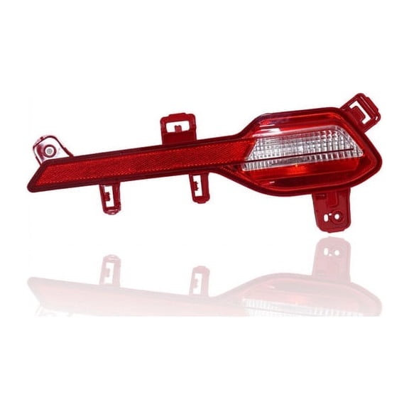 Back Up Light Assembly - Compatible/Replacement for '20-22 Hyundai Sonata SE/SEL/Plus - LED Without Auto Park, Lower On Rear Bumper - Left Hand - Driver - CAPA - 92405L1000