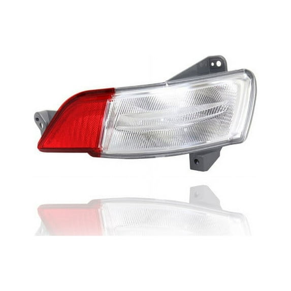 Back Up Light Assembly - Compatible/Replacement for '16-18 Honda Pilot - On Rear Bumper - Right Hand - Passenger - 34500TG7A02 CAPA