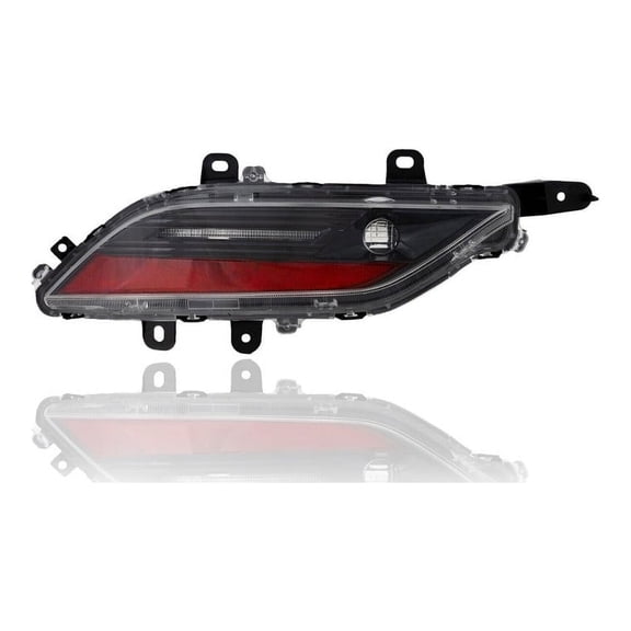 Back Up Light Assembly - Compatible/Replacement for '21-22 Toyota Venza - LED, Rear On Bumper - Left Hand - Driver - 8154148011