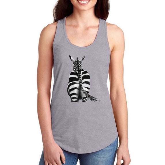 Back Up Plan. I. Racerback Tank Women -Victoria Borges Designs, Female XX-Large