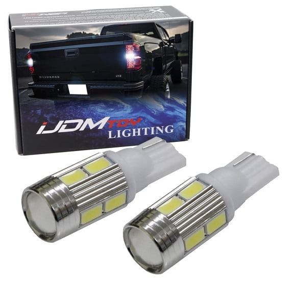 Back Up Reverse LED Bulb For Chevrolet Silverado 1500 2500 3500 Pickup Truck Super Bright White 360-Degree Shine 906 912 921 W16W