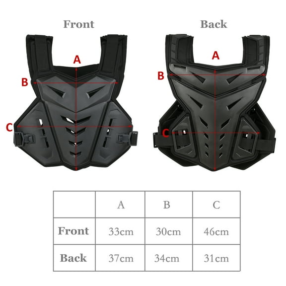 Back Vest,Spine Vest Bike Vest Chest Spine Chest Spine Vest Armor Vest Chest Rookin Qahm