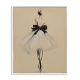 thumbnail image 1 of Stupell Industries Back With Ribbon Gown White Framed Giclee Art, design by Svetlana Aleynikova, 20 x 16, 1 of 8