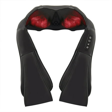 Back and Neck Massager with Heat Deep Kneading Massage for Neck Back Shoulder Foot and Legs for Home Office&Car