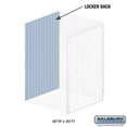 thumbnail image 1 of Back - for Bulk Storage Locker - 48 Inches Wide - 90 Inches High, 1 of 2