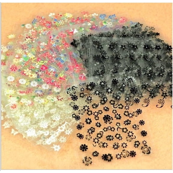 Back glue nail Applique