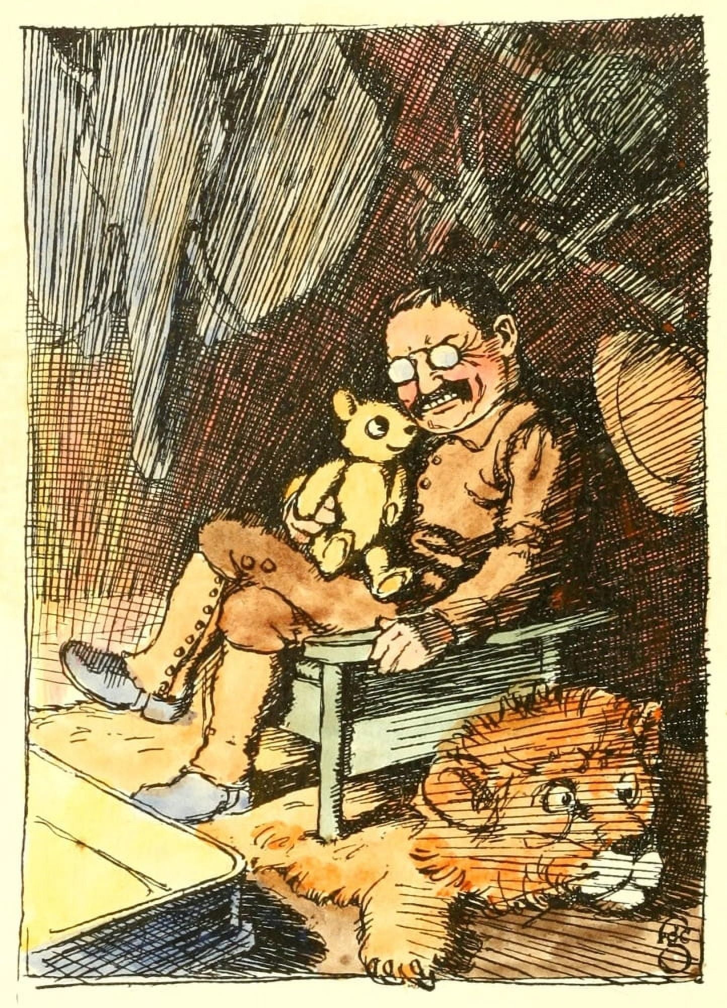 Back home Canvas Art - Frederick G Cooper (18 x 24)