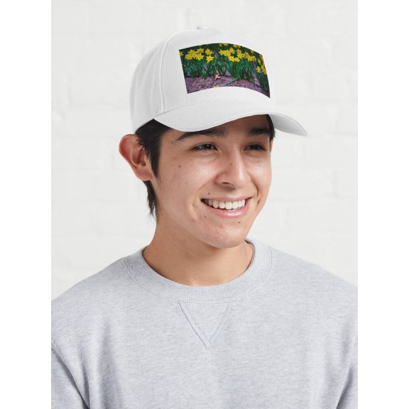 Back in Line Soldier Baseball Cap, Military Command Quote Graphic Design, Classic Hat