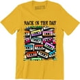 thumbnail image 1 of Back in the Day Old School Skool Mixtape Mix Cassette Tape Retro T-Shirt, 1 of 4