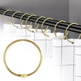 Back to school Home & Garden,Hooks,12/24pcs Shower Curtain Rings