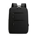 thumbnail image 1 of Back to school Saving!Fnyoxu Travel Laptop Backpack,Business Slim Sturdy Laptops Backpack with USB Charging Port,Water Resistant College School Computer Bag Gift for Student 15.6 Inch Notebook(Black), 1 of 6