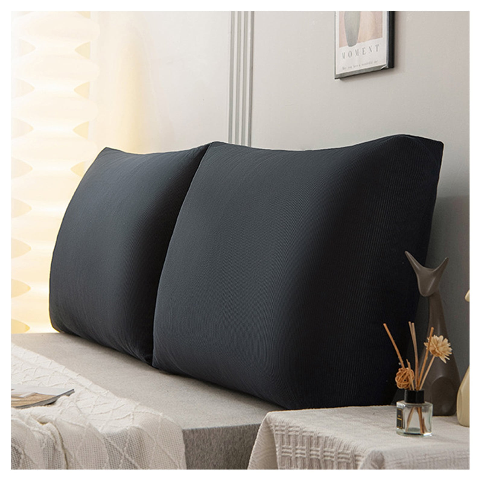 Back support cushion, large back cushion bed, soft reading cushion, waist cushion, removable office chair cushion, lumbar support cushion for sofa