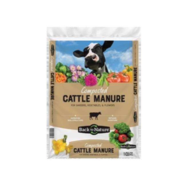 Back to Nature 273949 1 cu. ft. Cow Manure