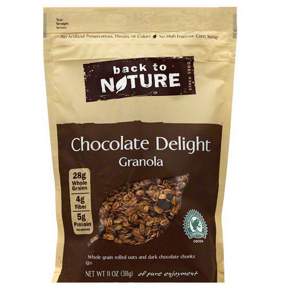 Back to Nature Chocolate Delight Granola, 11 oz, (Pack of 6)