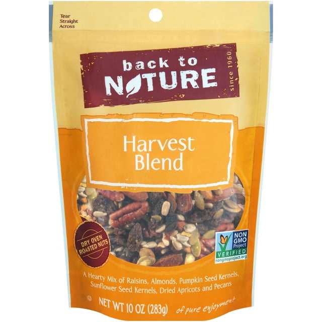 Back to Nature Harvest Blend Trail Mix 10 oz. Bag