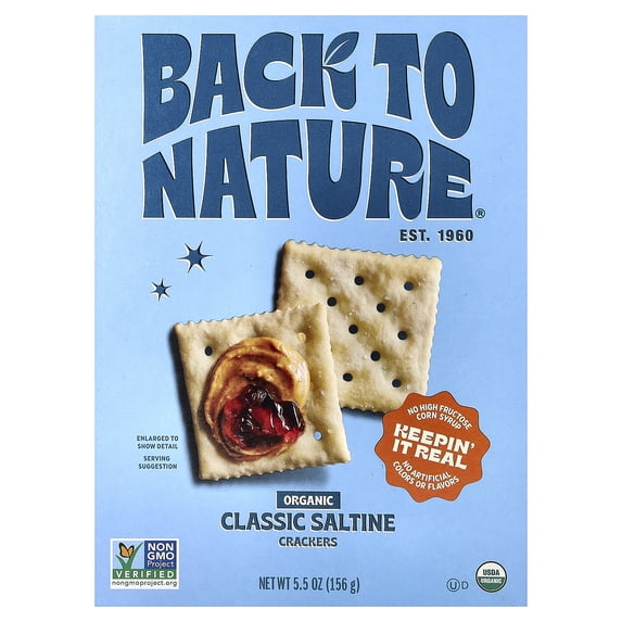 Back to Nature Organic Classic Saltine Crackers