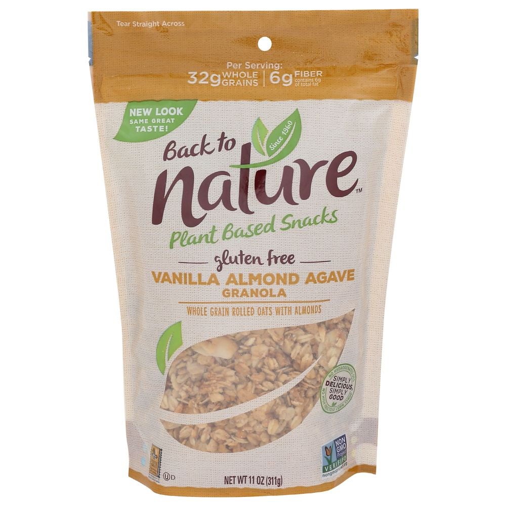 Back to Nature Vanilla Almond Agave Granola, 11 Ounce -- 6 per case.
