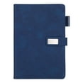 thumbnail image 1 of Back to Schol! Ngheia A5 Business Notebook Navy Blue 200 Pages, A5 Business High Value Notepad Custom Diary Set Registration Custom Notebook, 1 of 9