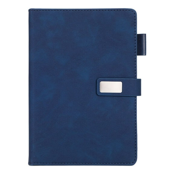 Back to Schol! Ngheia A5 Business Notebook Navy Blue 200 Pages, A5 Business High Value Notepad Custom Diary Set Registration Custom Notebook
