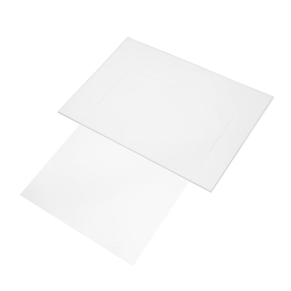 Back to School 10pcs Blank Stencil Sheets Transparent PVC Tracing Drawing for Hobbyists
