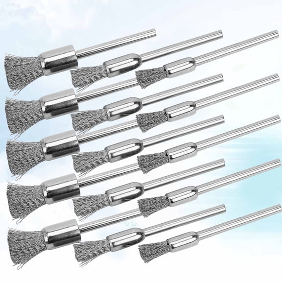 Back to School 15Pcs Wire Cleaning Brush Mini For Rust Removal And Polishing