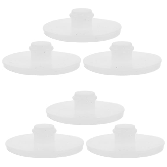 Back to School 6Pcs Beverage Bottle Stopper Silicone Anti Spill Plug for Daily Use
