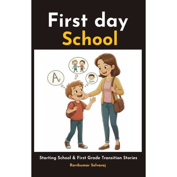 School Readiness Alex and Mary's First Day of School: A Starting School and First Grade Transition Story (Picture Story Book), Book 1, (Paperback)